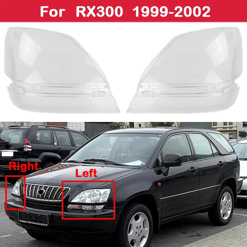 

Car Headlight Lens For Lexus RX300 1998- 2002 Headlight Cover Car Replacement Auto Shell