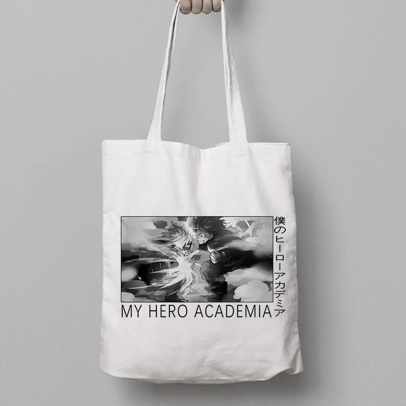 Meu herói academia animal saco de compras feminino bolsa tote estético para mulher lona shopper saco de alta capacidade mão saco de pano