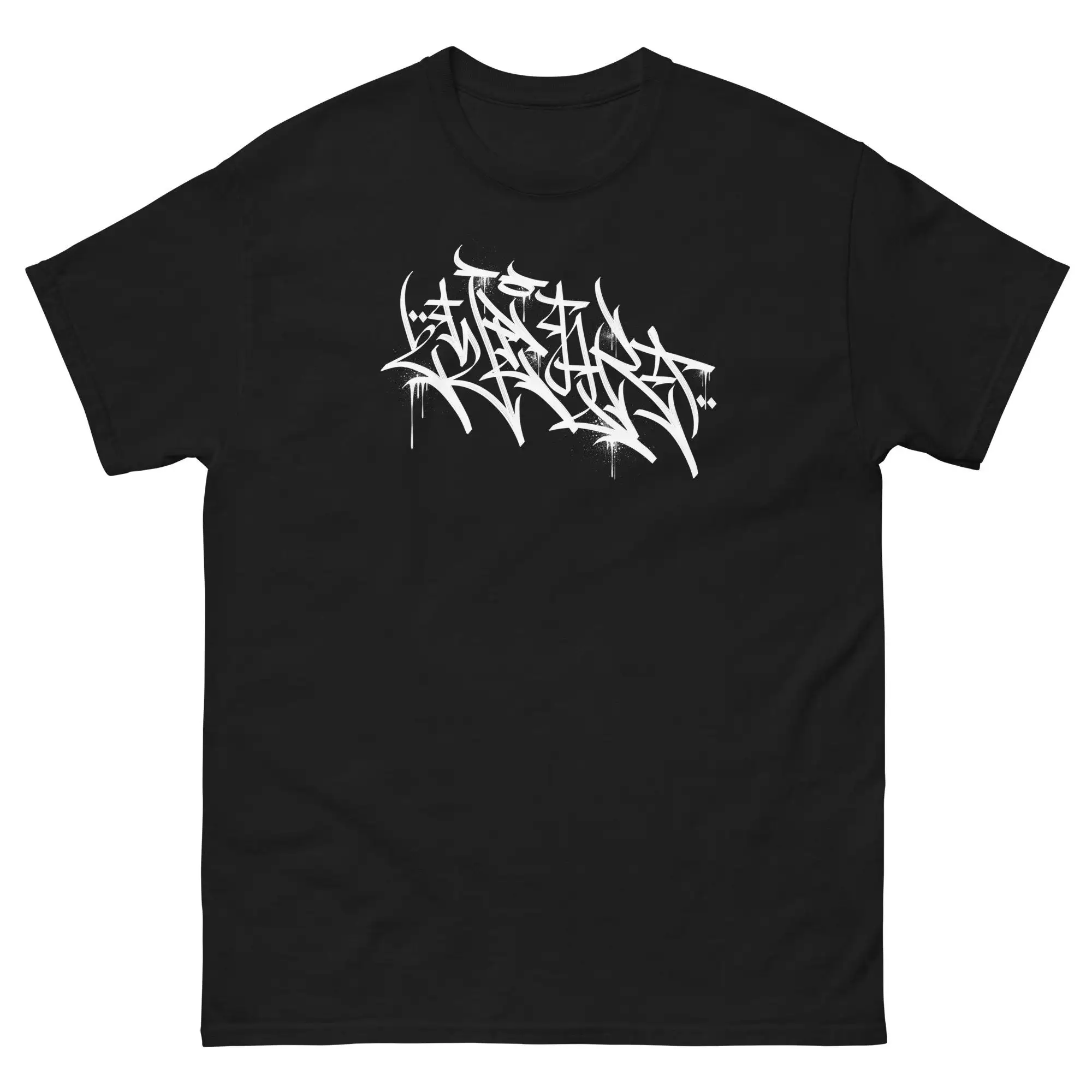 Streets Speak in Tagged Strokes 2wear's Calligraphic Signature of Rebellion T shirt