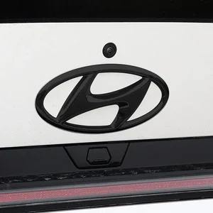 Front Grid Adhesive Decoration for Hyundai, ABS Car Logo, Tucson Accessories, Accent Elantra, Santa Fe, Sonata I40, IX25, IX35, emblem 10 Main Sales Hyundai emblem - №3