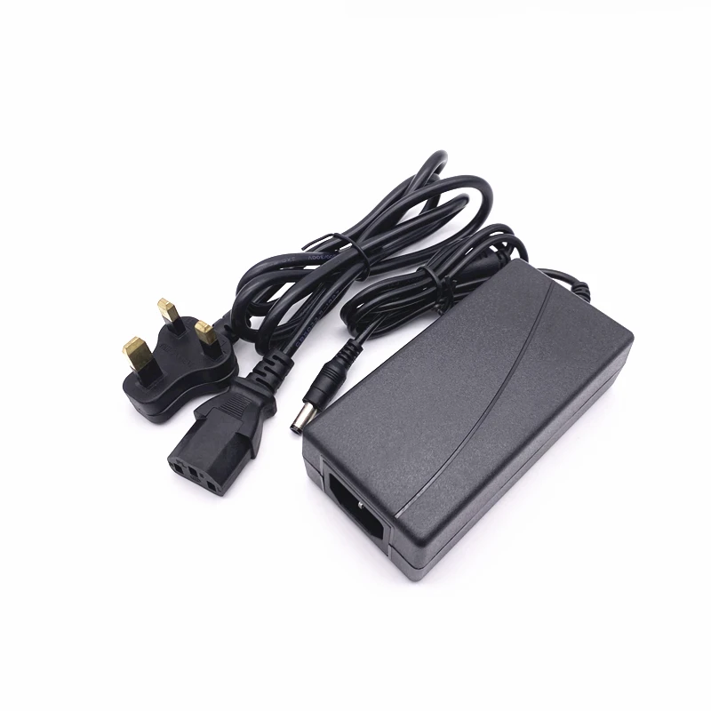 Display 12V 5A Power Charger Line Monitoring Universal 12V5A Adapter British Standard British Fire Bull DC Wiring