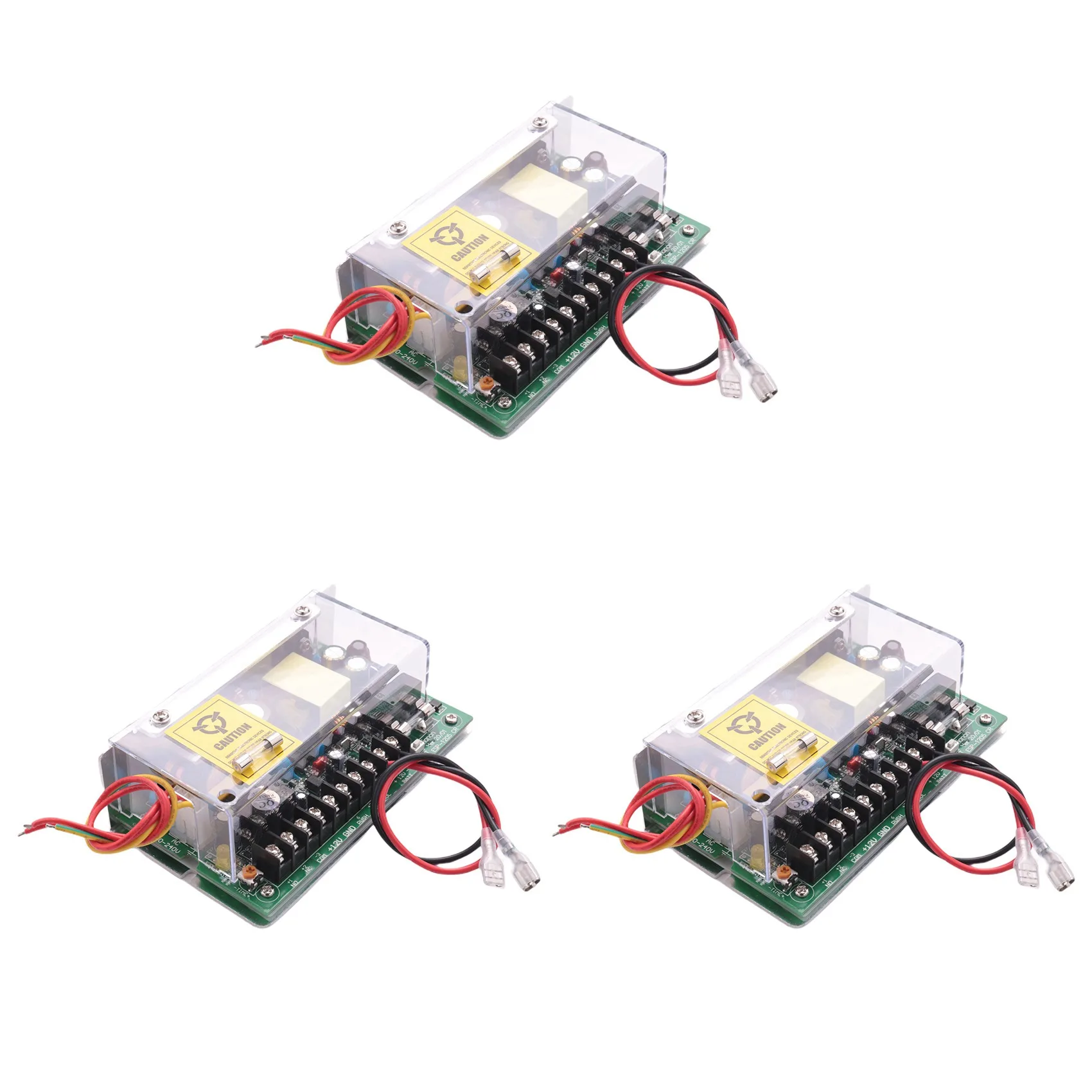 Stylish-3X DC 12V 5A UPS Fuction Door Access Control Power Supply Use For Access Control System Switch Remote Lock AC 110V-240V