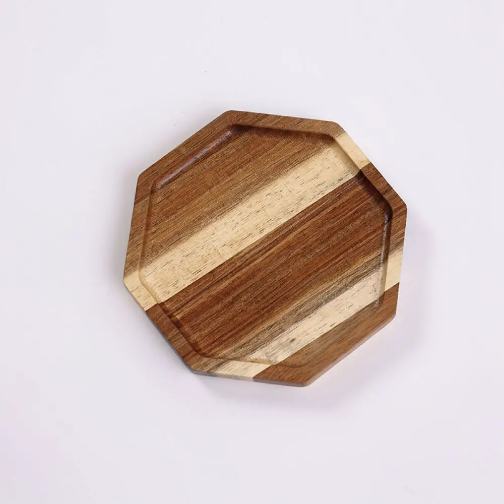 Walnut Wood Chopping Board Wooden Serving Tray For Kitchen Steak Bread Fruit Display Plate Natural Texture Decorative Platter
