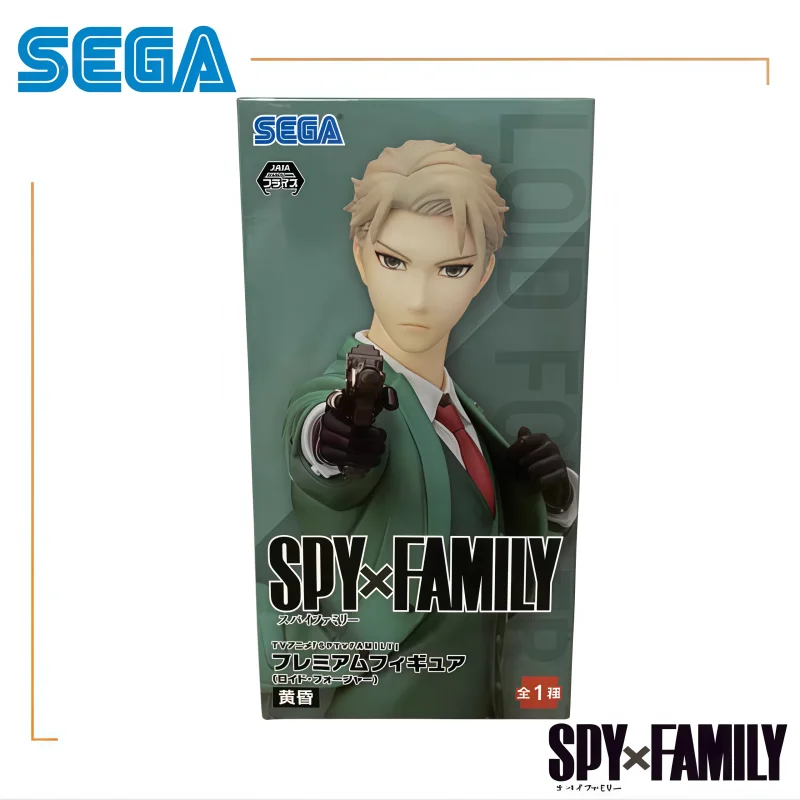 재고 있음 100% 정품 세가 스파이 패밀리 로이드 포저 액션 피규어 인형 새 상품 박스 포장 애니메이션 주변기기 가라지 토이즈 모델