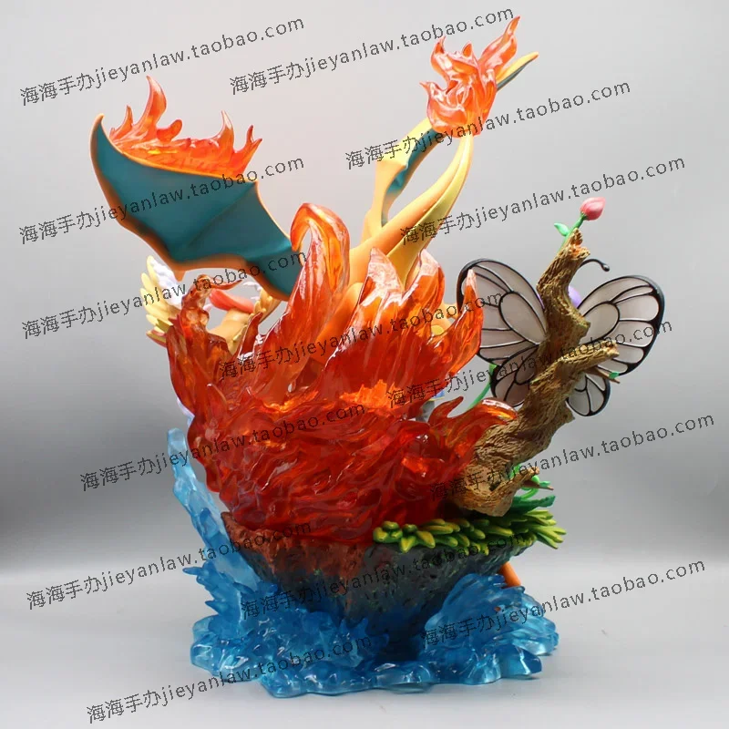 41cm Anime Pokémon Lá 1st golyó bel Lá orico bel Négyen xiaozhi Család foto handmade manöken decorativa Anime Környék