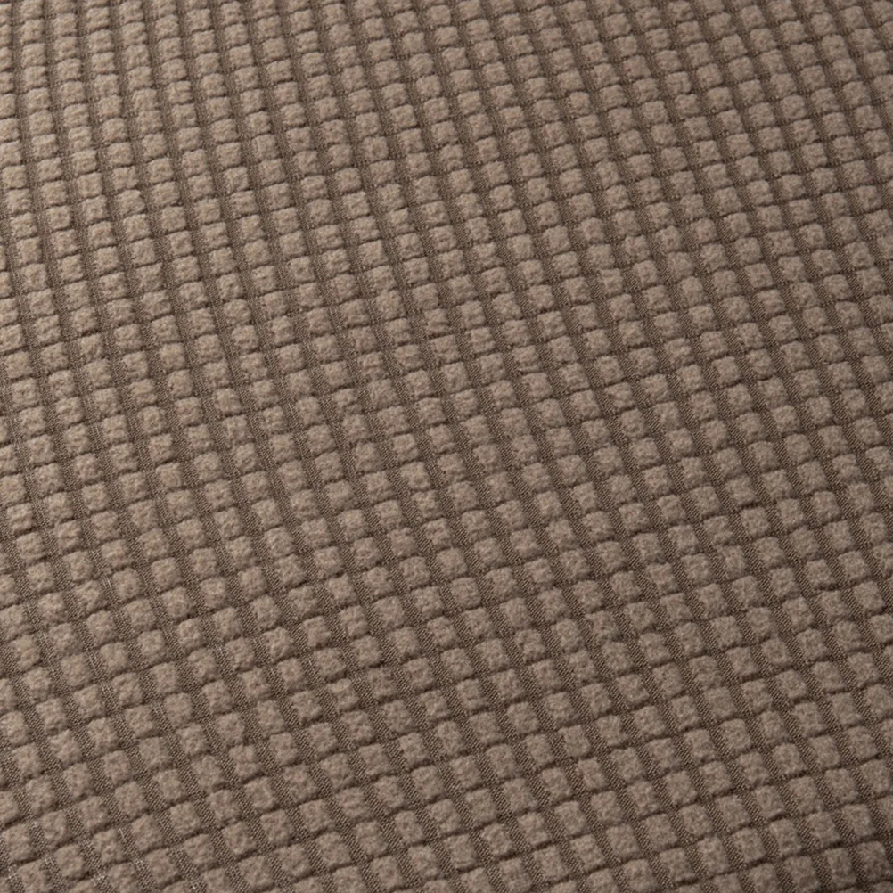 غطاء كرسي مرن قابل للتمدد واقي مقعد دائري لغرفة الطعام وحفلات الزفاف وحفلات الفندق 30-38 سم شوكولاتة #4