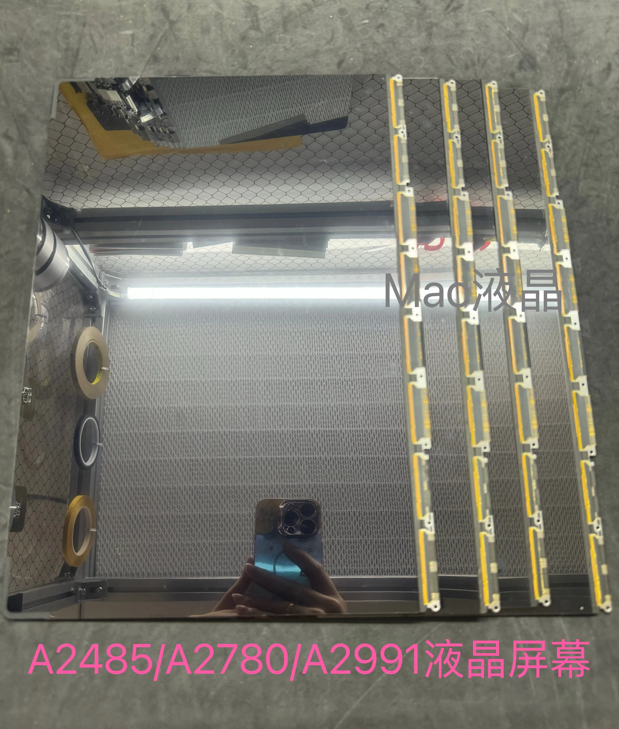 For Apple A2337 A2442 A2485 A2179 A3113 A2681 A2941 Liquid Crystal Screen Assembly Upper Half Set