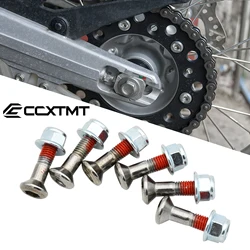 Motorcycle M8 Sprocket Bolts Screws Nuts Washers For Husqvarna KTM Honda Kawasaki Suzuki Yamaha TE SX XC KX KLX  YZ YZF RM CRF