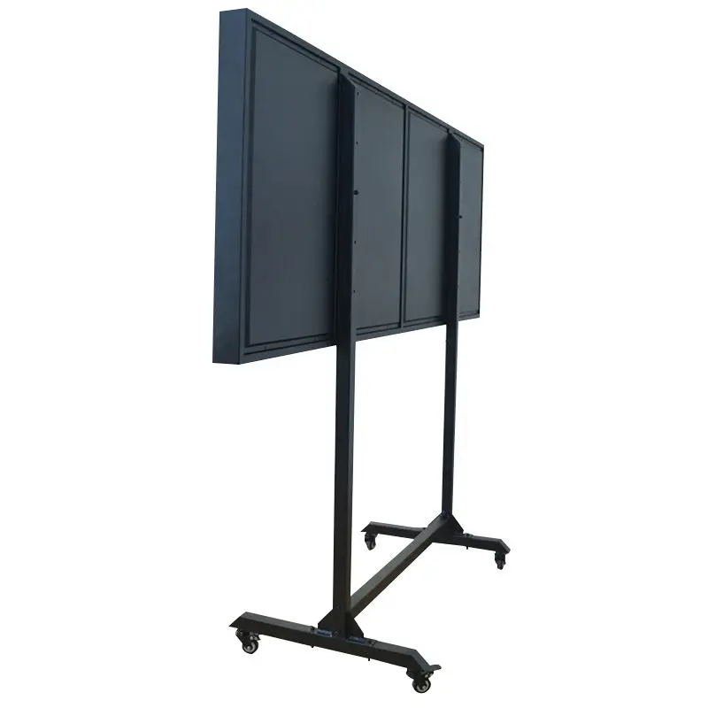 لوحة نتائج LED محمولة لكرة السلة بطول 1.7/2 متر مع جهاز تحكم عن بعد لاسلكي قابل للتخصيص اسم الفريق وساعة النار #5