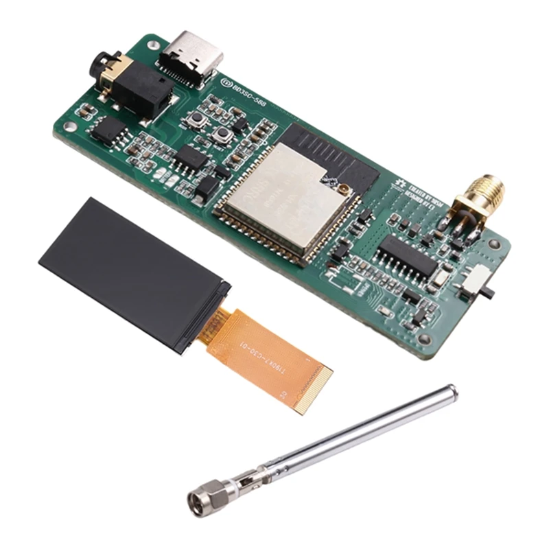BD3CS-588 SI4732 Full-Band Radio Motherboard Kit ESP32-S3 WiFi+BT5.0 1.9inch Color Display Supports AM/FM/SW/RDS-WDL