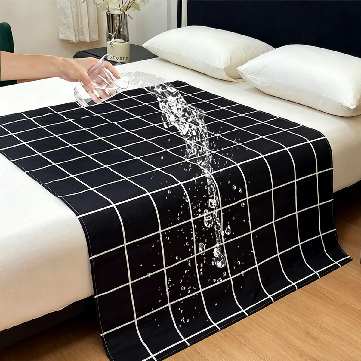 1 Pc Bed Flat Sheet TPU Waterproof SPA Couple Mattress Cover Adult Urine Pad Baby/Elderly/Pregnant Women Bed Pad Massage Mat Cus