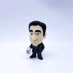 5cm cartoon the world best boss scott figure doll kids collection office dunder model toy