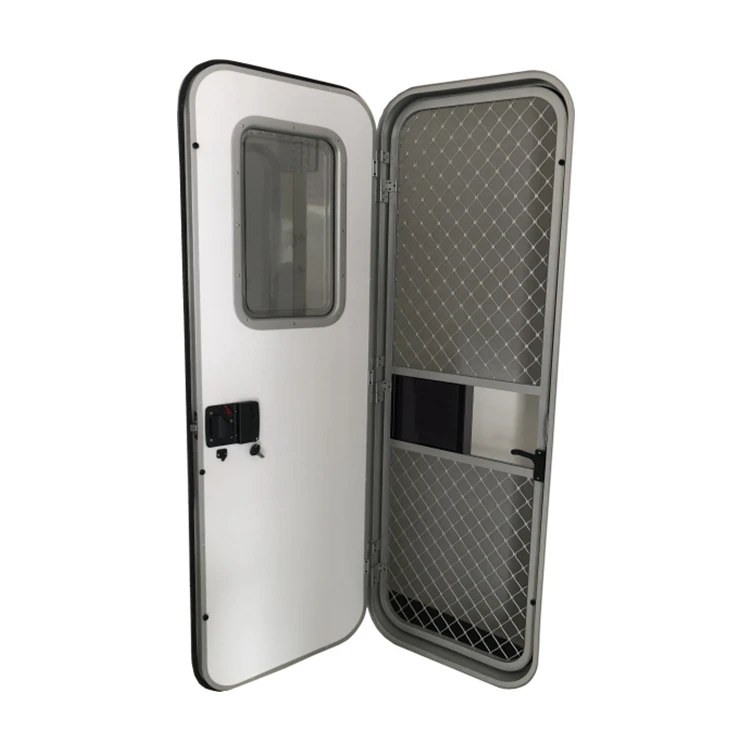 

2023 Summer Super High Quality Aluminum Frame IC Caravan RV Door