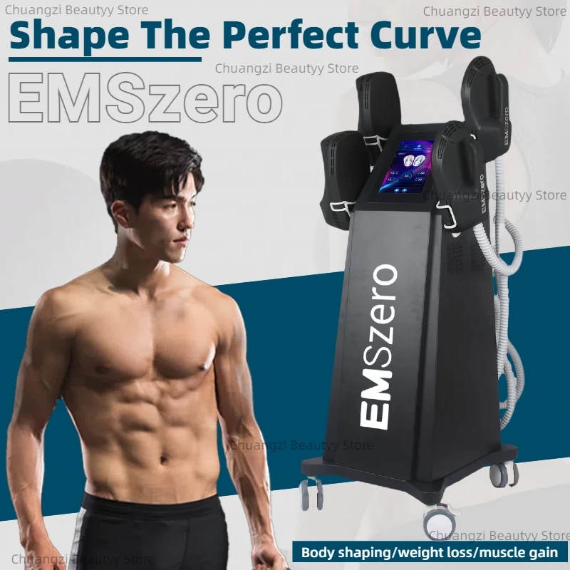 EMSzero Professional Body Sculpting Fat Burning Machine Nova Muscle Stimulator Body Massage Equipment Sculpt Therapy for Salon