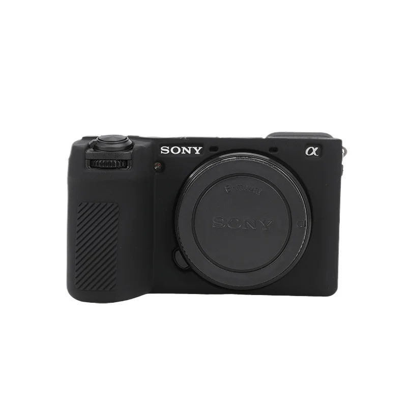 Silicone Armor Skin Case Body Cover Protector Mirrorless Camera Bag for Sony Alpha ILCE-6700 A6700 Mirrorless Camera