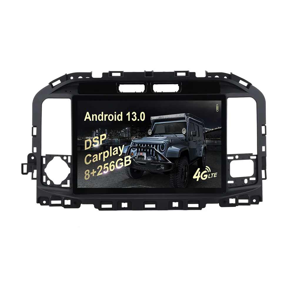 13.3 بوصة شاشة أندرويد 13 راديو لفورد F150 SYNC4 2022 2023 2024 تسلا نمط سيارة لتحديد المواقع نافي مشغل وسائط متعددة رئيس وحدة الشاشة #1