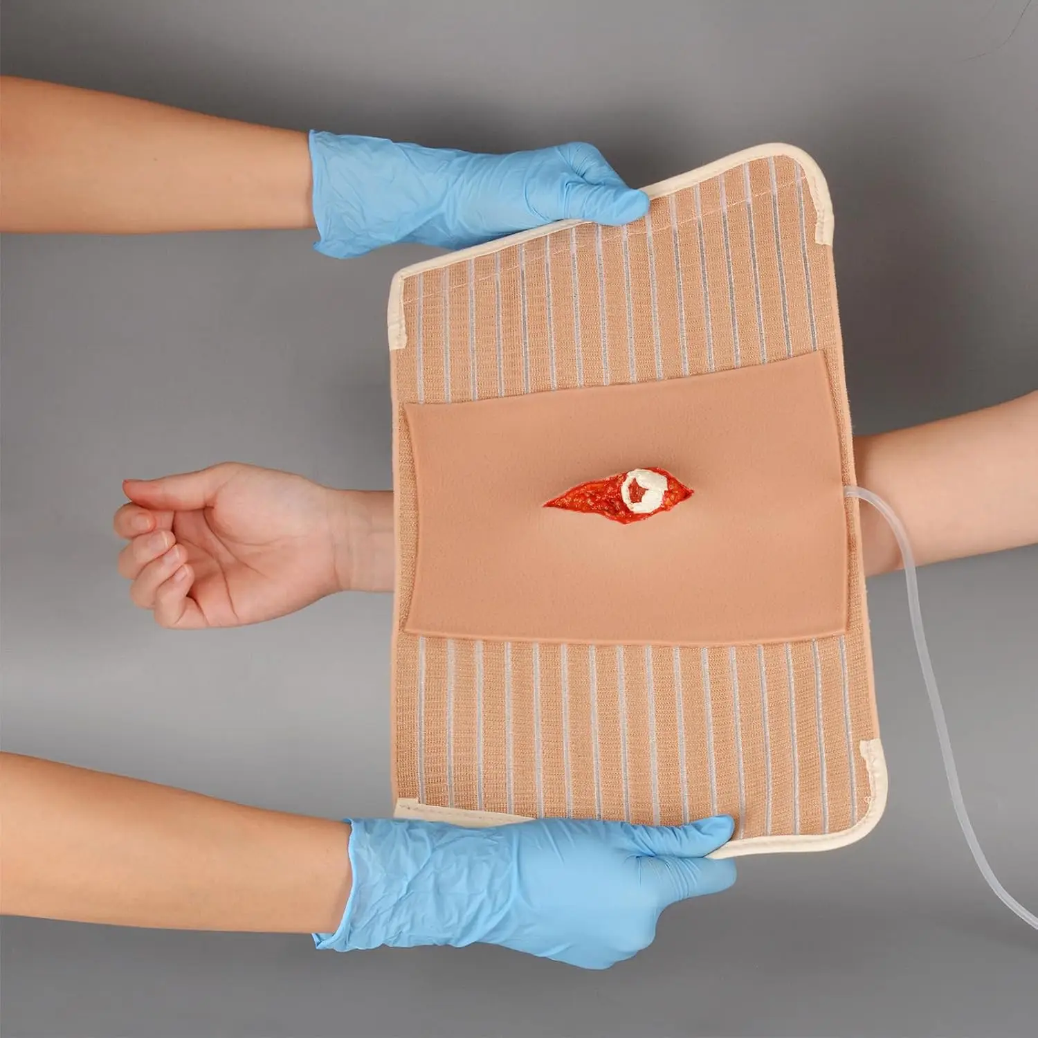 Wearable Open Fracture Wound Packing Trainer Model Bleeding Control Dressing Training for First Aid Respond Medical Education