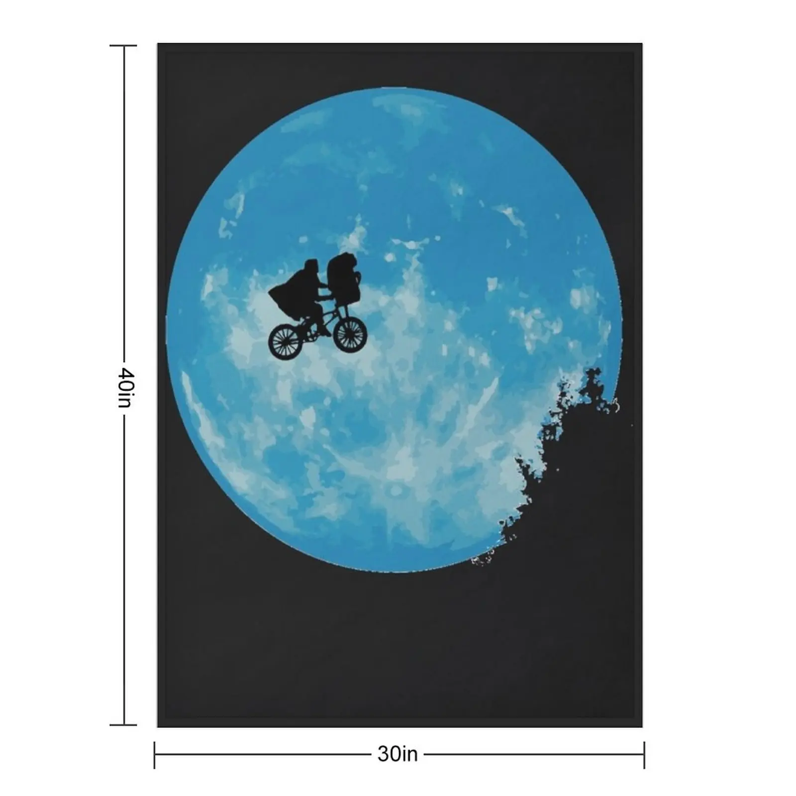 E T The Extra Terrestrial Throw Blanket Winter beds Plaid Single Soft Plush Plaid Picnic Sleeping Bag Blankets
