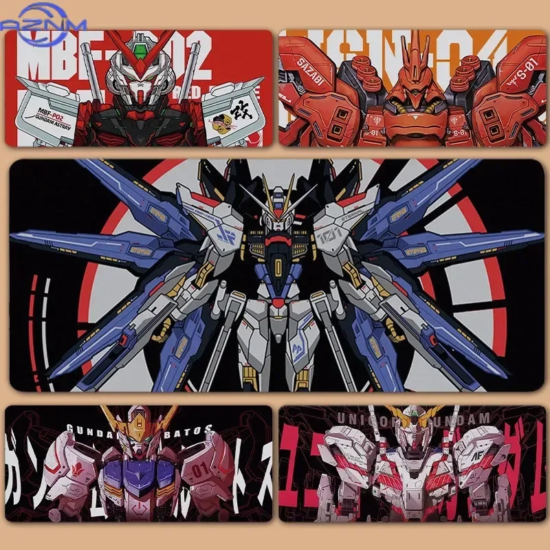 Anime Mecha Robot HD Print Mouse Pad, Rubber Non-Slip Base, Smooth Surface for Gaming and Office Desktop Computer Use