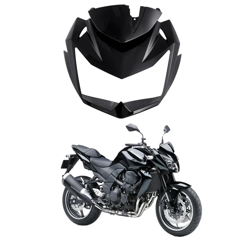 

Front Upper Fairing Headlight Cowl Nose For Kawasaki Z750 2007-2012 2010 Motorcycle Accessories Motorbike