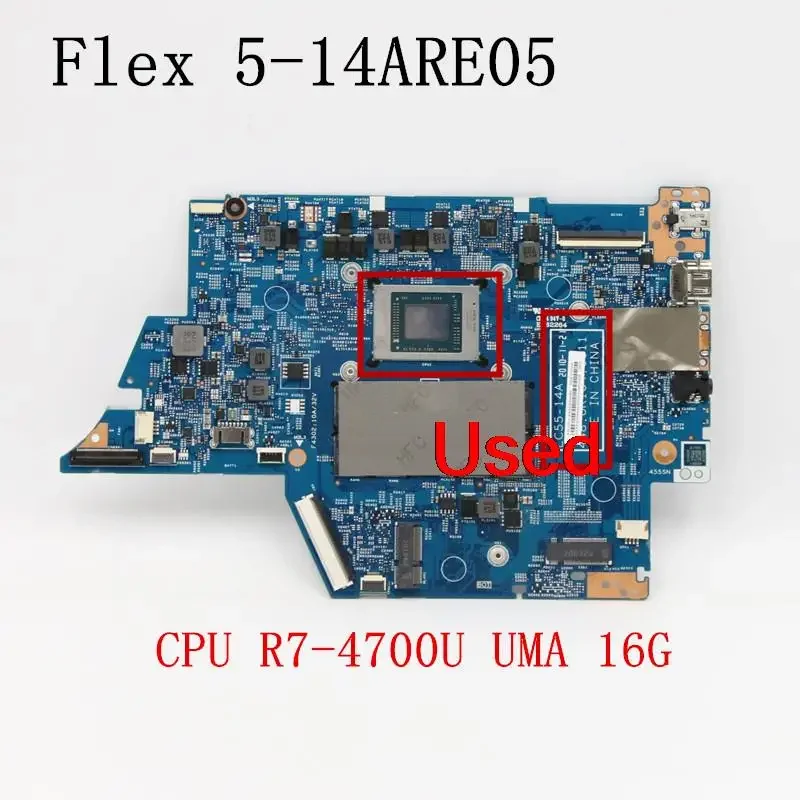 19793-3 For lenovo ideapad Flex 5-14ARE05 Laptop  Motherboard CPU R7-4700U UMA 16G 5B20S44392 5B21B44610 100% Tested OK