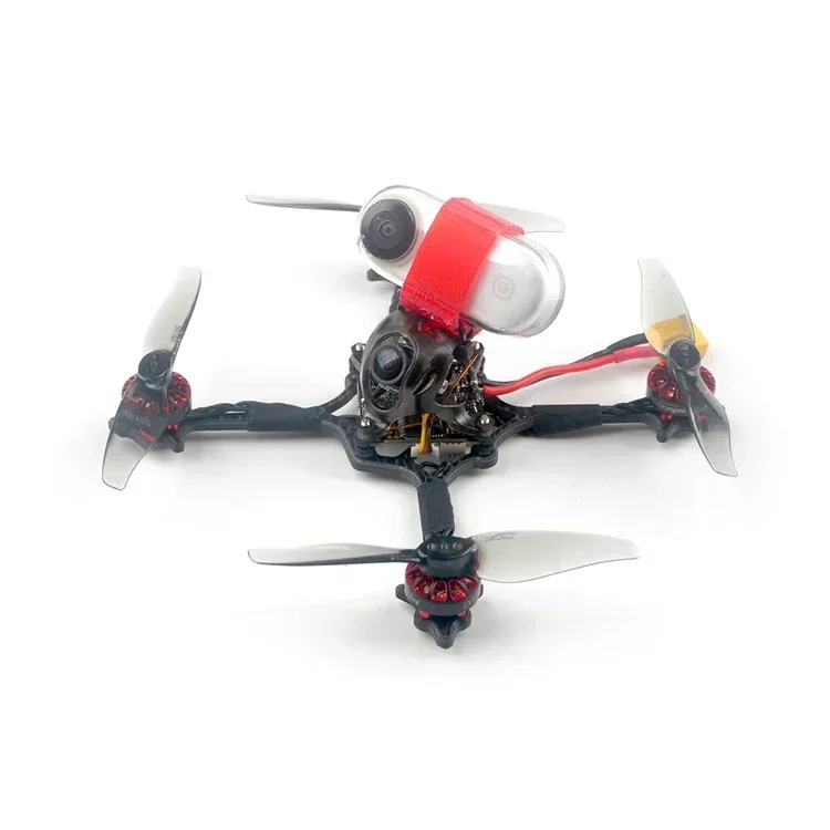 HappyModel Crux3 FPV Drone - 1-2S 3inch FPV Toothpick Quadcopter X12 FRSKY AIO Caddx Ant 1200TVL EX1202.5 KV6400