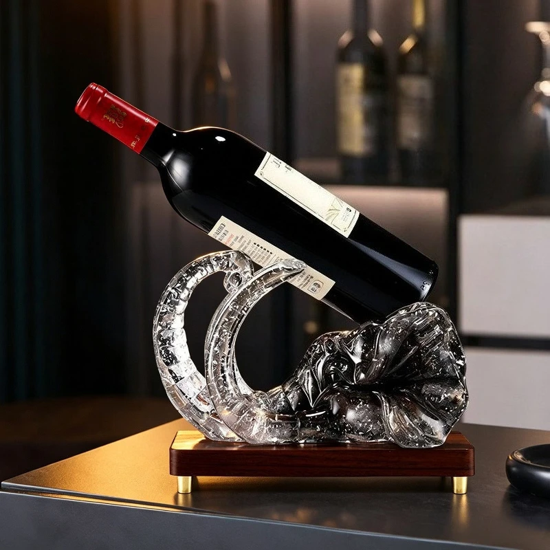 Modern Home Decor Elephant Wine Rack Luxury High-end Living Dining Room Wine Cabinet Multi-functional Decorative Figurines Gift