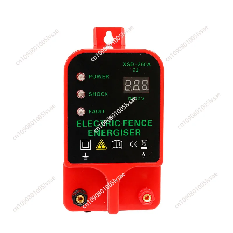 10/20km Electric Fence Energizer Livestock High Voltage Pulse Charger Controller Waterproof Poultry Farm Animal Fence Equipment