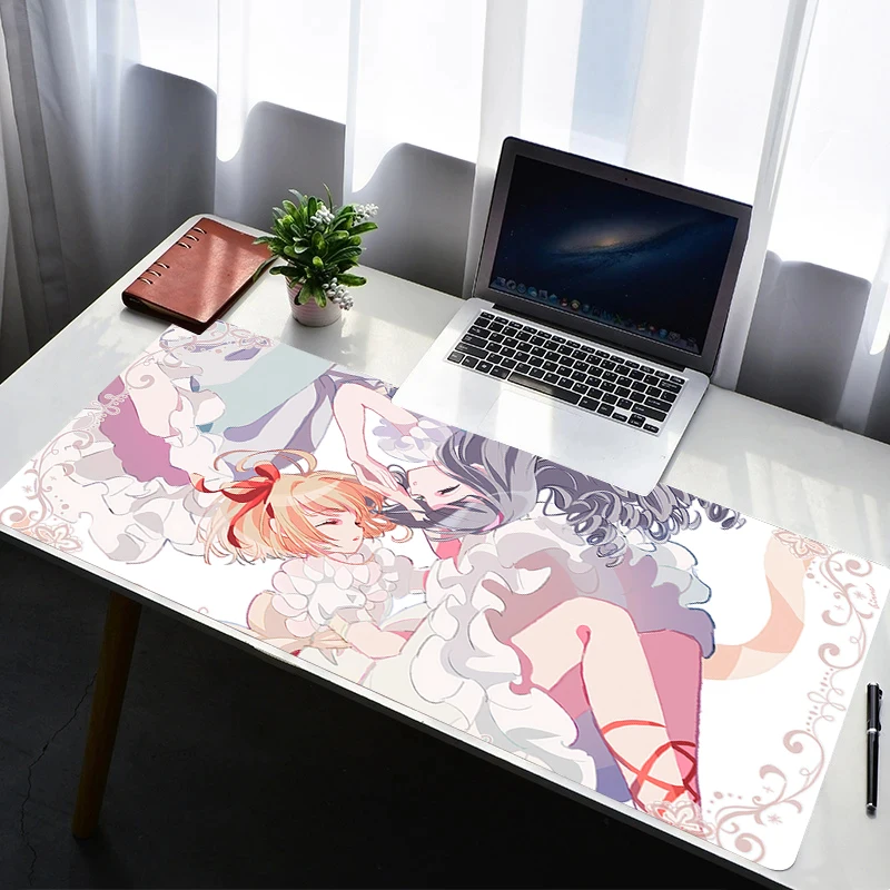 Mouse Pad Laptop Rubber Extended Desktop Mat Computer Gamer Mousepad PC Gaming Accessories HD Keyboard Pad C-card Captor Sakura