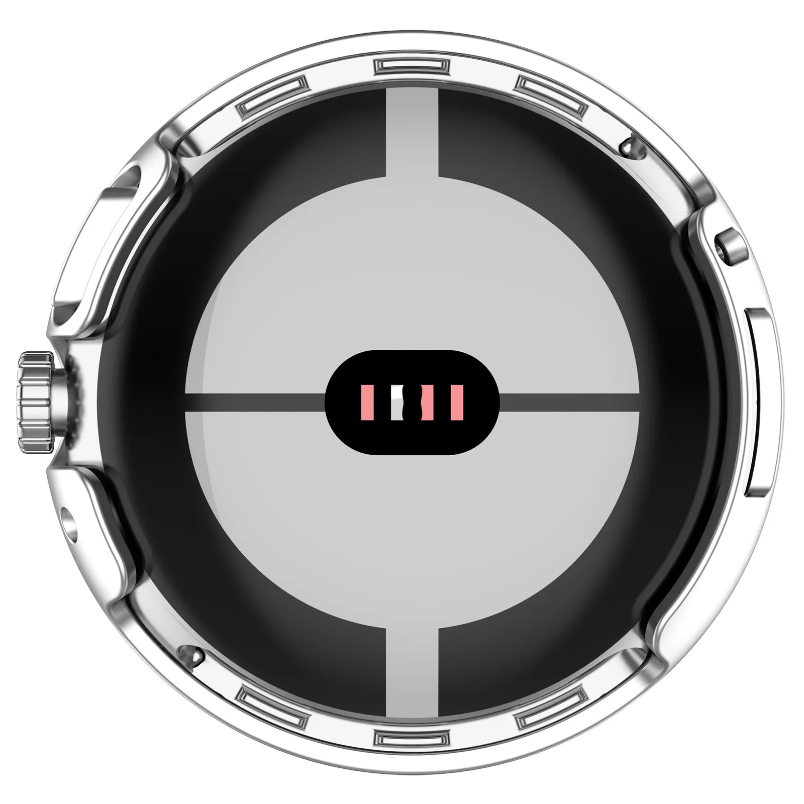 Стекло + чехол для Google Pixel Watch 1/2/3 41 мм 45 мм, защитный чехол-бампер с защитной пленкой из закаленного стекла