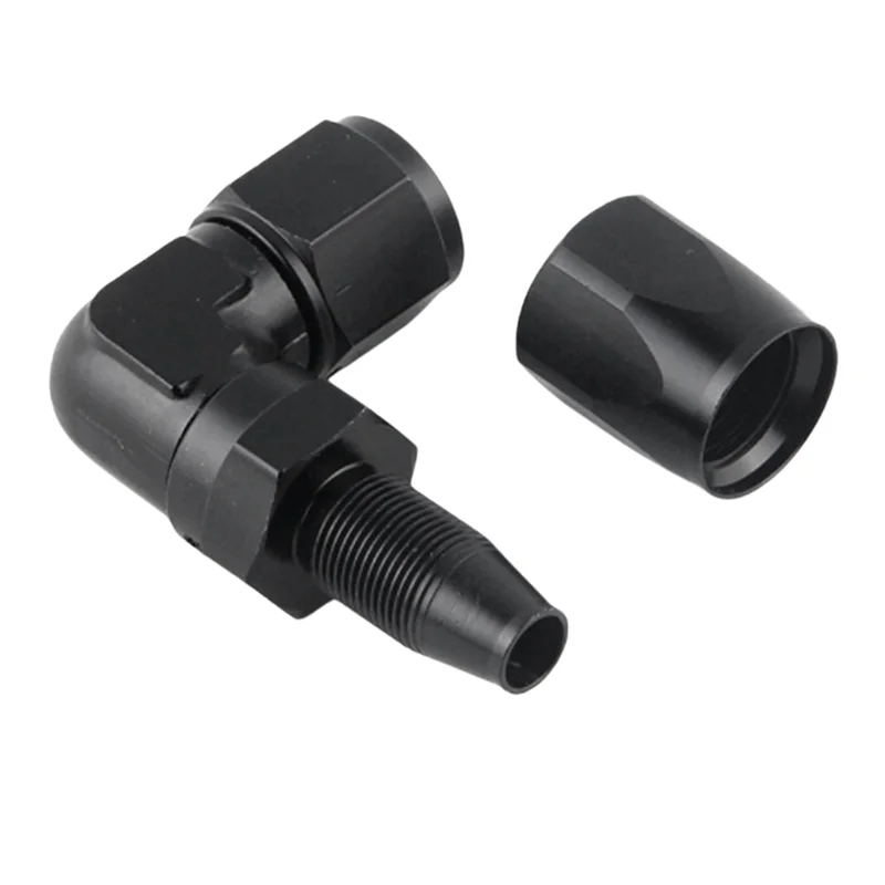 

AU05 -AN10 90 Degree Oil Pipe Connector Hose Swivel Adapter For Car Radiator Hose Adapter