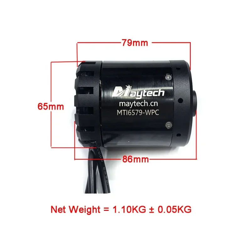 6579 110KV 7.5KW Efoil محرك مقاوم للماء للكهرباء لتقوم بها بنفسك احباط Hydrofoil قارب كهربائي قرنة كهربائية كاياك