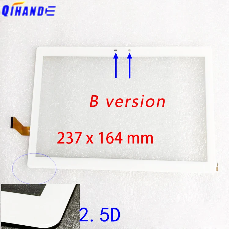 2.5D Tab Touch Screen DH/CH-10230A1-GG FPC-541 10.1inch Tablet touch Sensor digitizer glass panel DH-10230A1 -GG FPC-541 X-20L