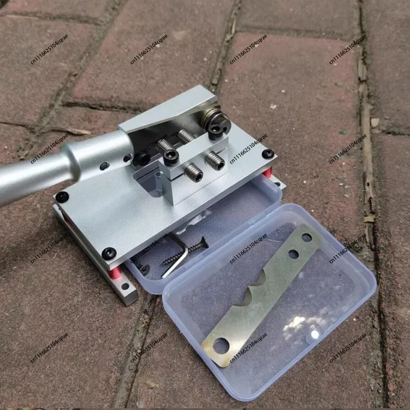 Lead Wire Cutter Precise Positioning Plumbum Wire Scissors Fish Sinker Cutter Double-Hole Heat Shrinkable Tube File Cutter