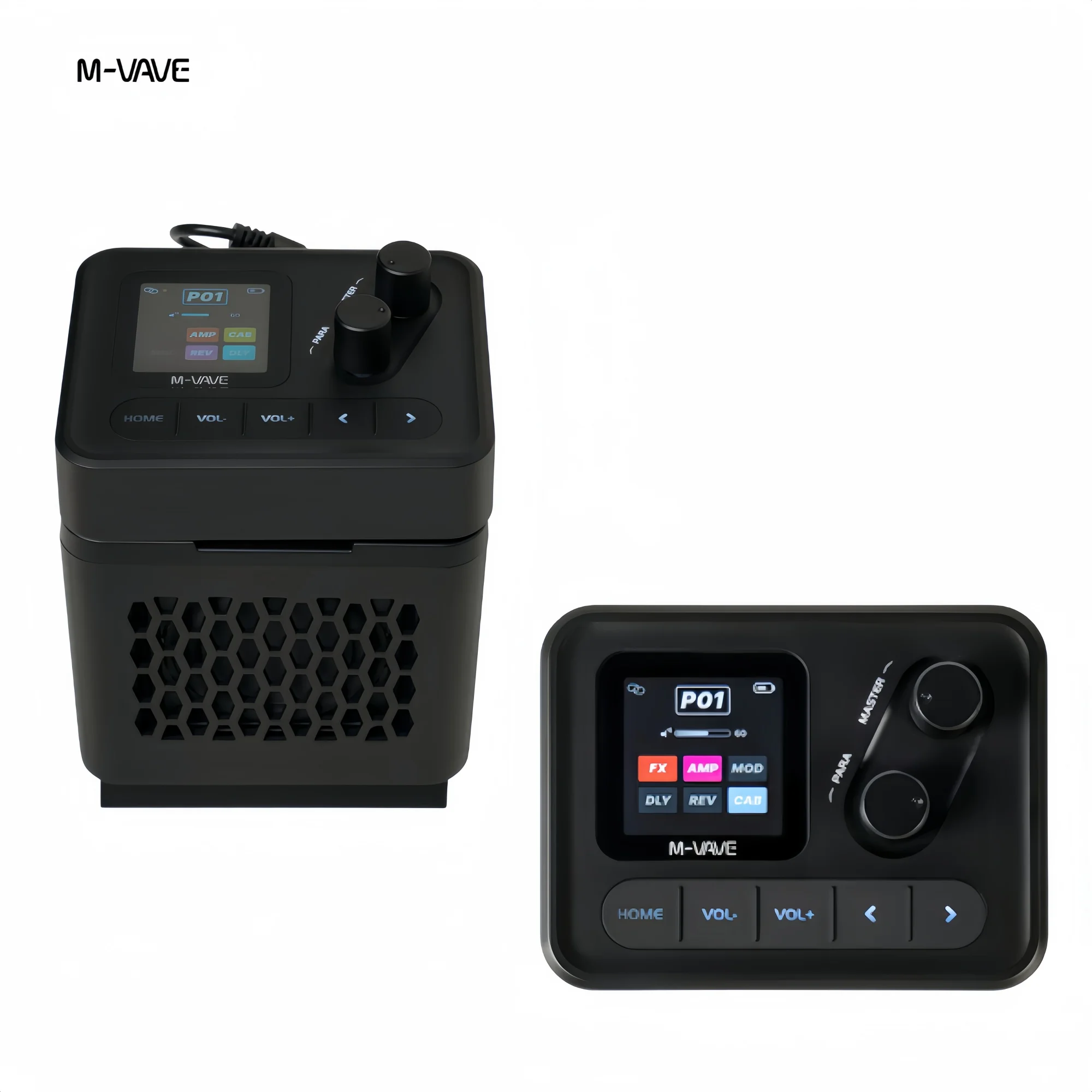 M-VAVE POCKET COMBO Portable Guitar Amplifier Multi-Effects Processor Built-in Rechargeable Speaker for Busker Home Studio Use