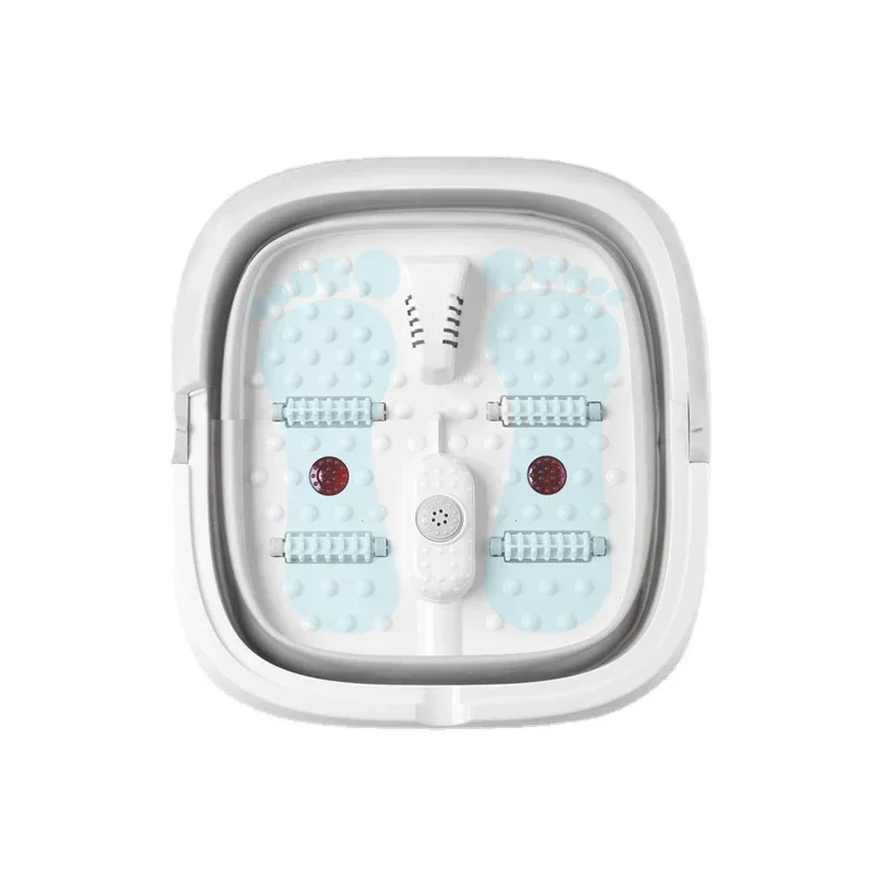 

New Arrival Wireless Remote Control Foldable Collapsible Heat Bubble Footbath Massage Bucket Tub