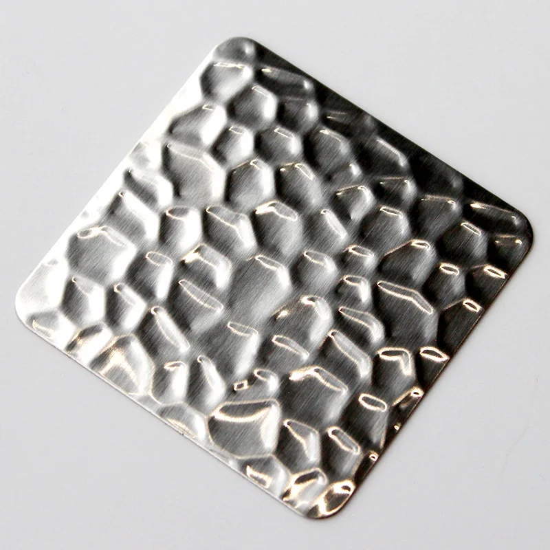 Cold Rolled Stainless Steel Stamped Sheet Honeycomb Pattern Decorative Material With Cutting and Welding Processing Services