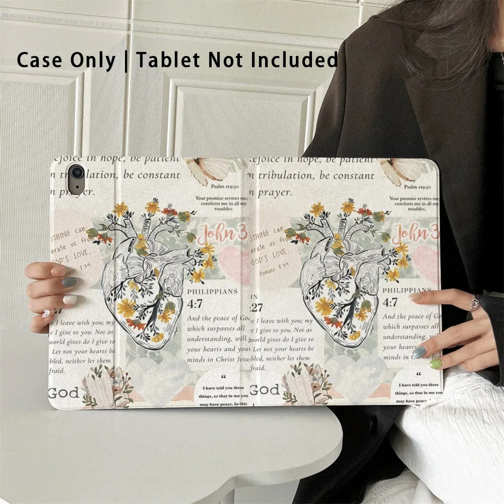 

Смарт-чехол, совместимый с iPad Air 6, Air 5,4, и совместимым с iPad 10 (10,9 дюймов), 2024, air m3/a16 2025