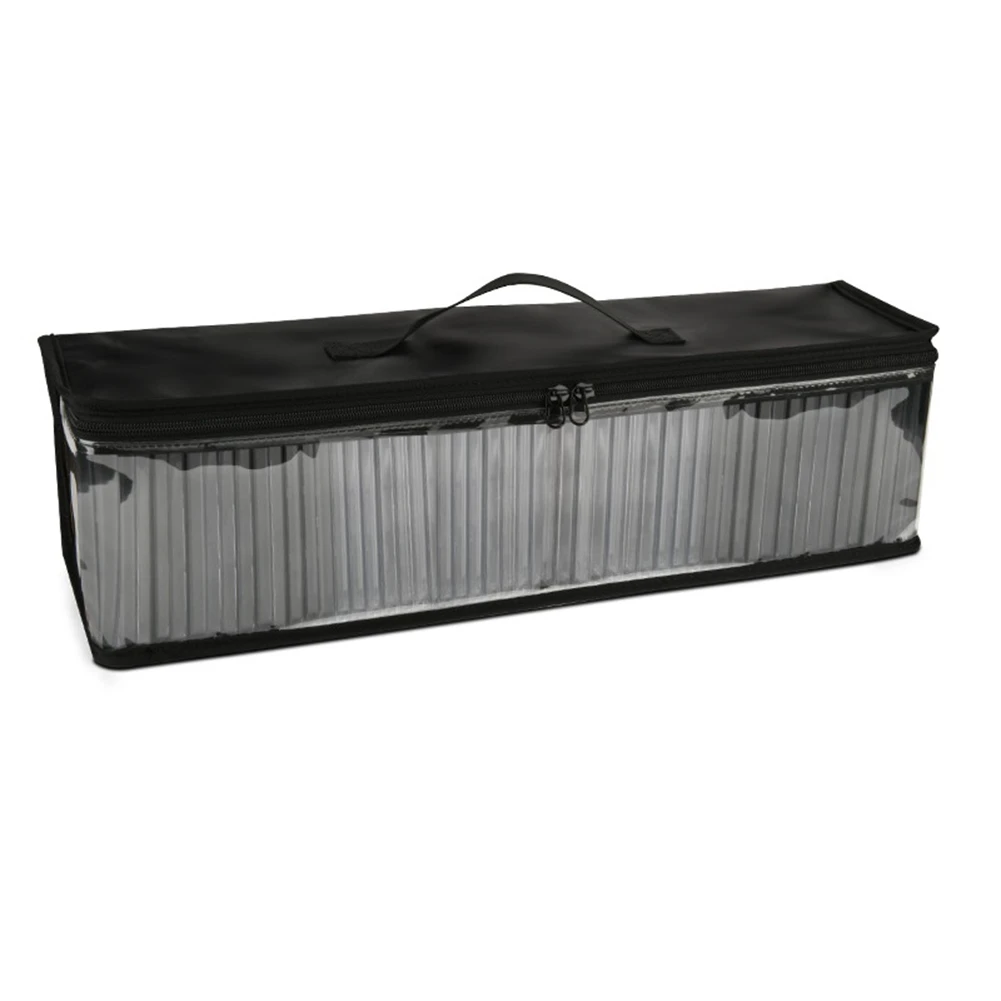 Durable CD Storage Bag Transparent TPU Dust Proof Storage Bag Home DVD Disc Portable Bag Boxes Album Game Disc Storage Box