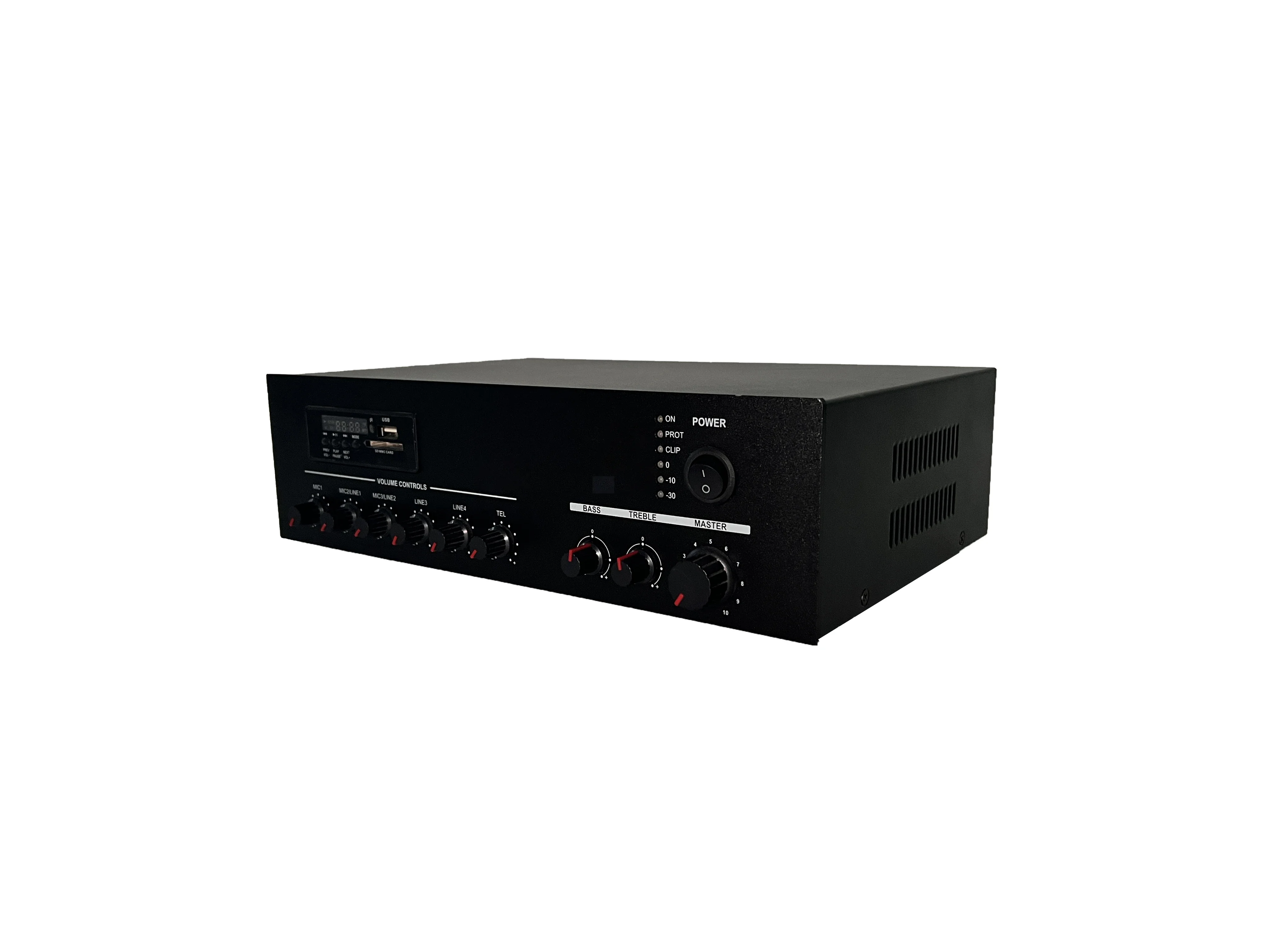 Pro Audio Power Amplifier with Bluetooth for Mixer Amplifier for Concerts