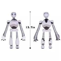 Soft The Wild Robot Dreams Plush Toy Cute Roz Plushies Stuffed Robot Peluches Pillow Dolls  For Fan Kids Birthday Christmas Gift