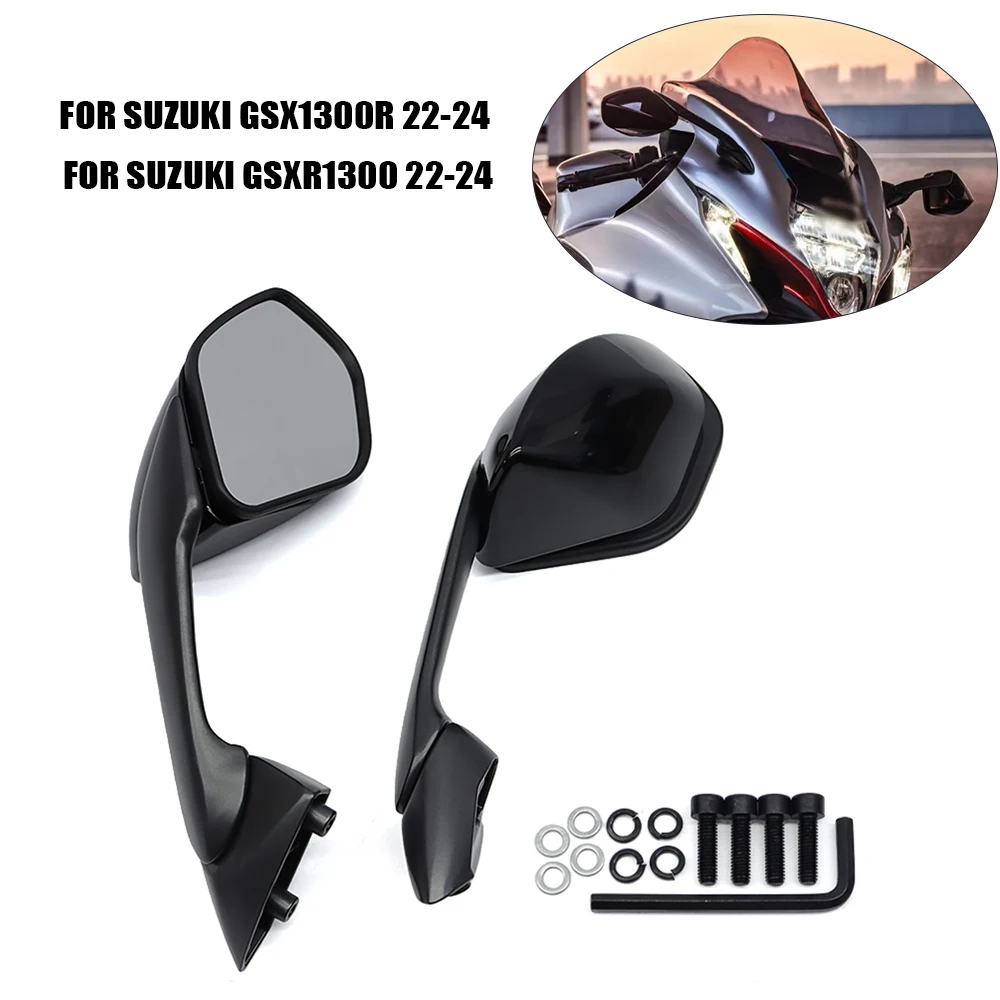 

Motorcycle Rearview Mirrors Rear View Mirror Side Mirror Fit For SUZUKI GSX1300R HAYABUSA 2022 - 2024 GSXR1300