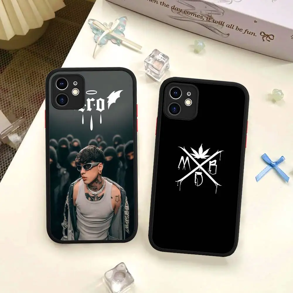 C.R.O Crocraxker Rapper Matte Transparent Phone Cover For IPhone Case 16 15 14 13 12 11 Pro Max X XS Max Plus
