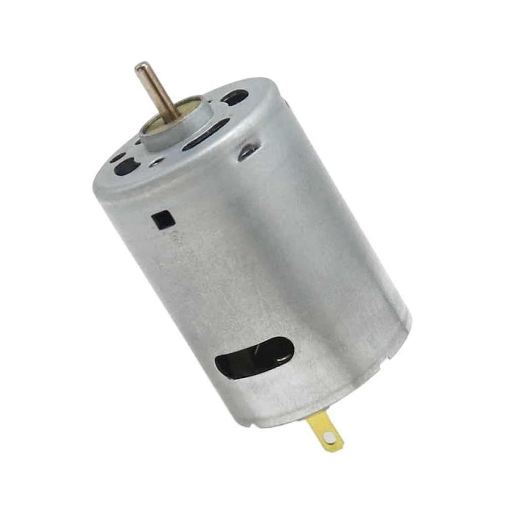 

380 5-12 В небольшой двигатель постоянного тока, высокая скорость, высокий крутящий момент, модель высокой мощности, электрический инструмент, часть двигателя постоянного тока 4A, стартовый ток