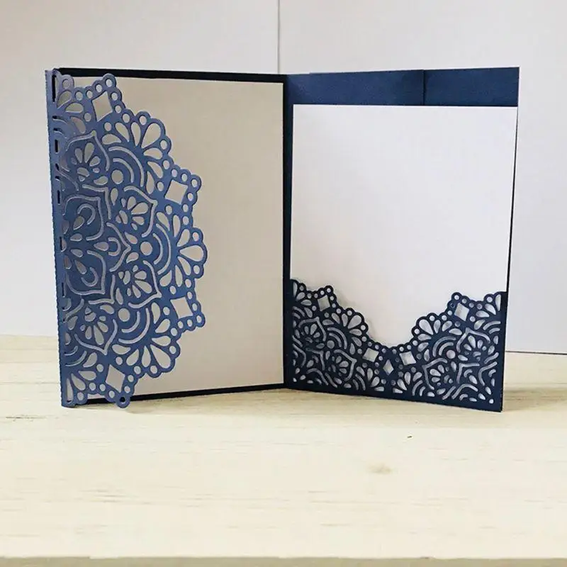 

34YA Envelope Lace Metal Cutting Dies Stencil Scrapbooking DIY Album Stamp Paper Card