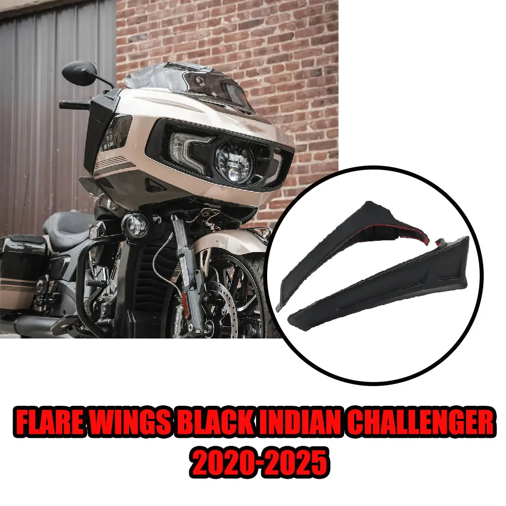 

Motorcycle New Fairing Side Wind Deflector Wind Deflector For Indian Challenger Pursuit Limited Dark Horse 112 PowerBand 2020-25