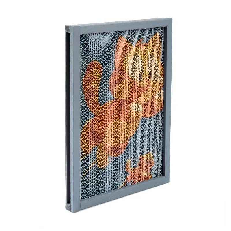 

15 Pieces Replaceable Cat Scratching Board Cute Patterns Pine Paperboard Durable Easy Replace Furniture ProtectionHomeDecoration
