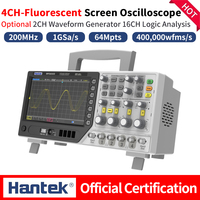 【Hantek Official Genuine】4-channels 400,000wfm/s Digital Oscilloscope DPO6104B DPO6204B / DPO6104C DPO6204C / MPO6104D MPO6204D