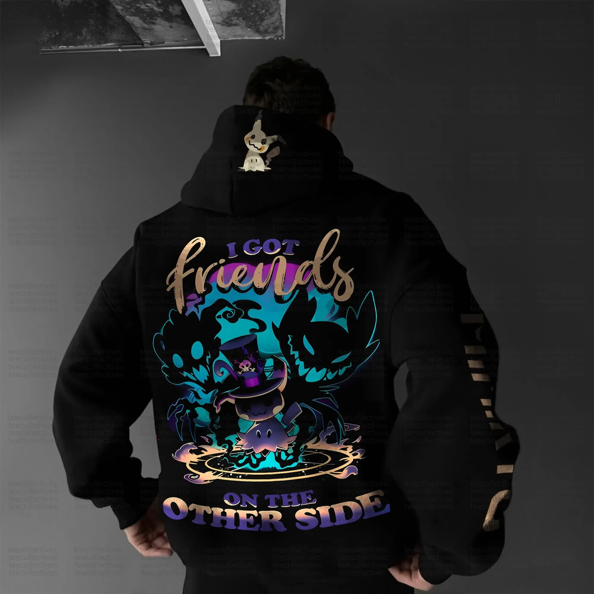 

Pokemon Parent-child Clothing Autumn Winter Japanese Hot-blooded Anime Classic Characters Comfortable Hoodie Men's Women's