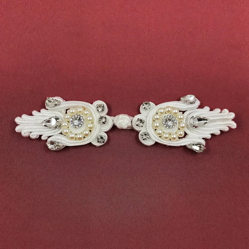 

5pair Fastener for Garments Cheongsam bag Decoration DIY Sewing Button Handmade Nail bead button